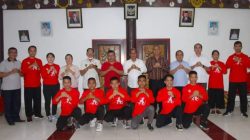 Bupati Nias Berangkatkan Kontingen Tim Wushu dan IPSI ke Provinsi Sumut.