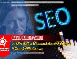 Kesalahan Umum SEO yang Harus Dihindari: Panduan Lengkap untuk Optimasi yang Efektif